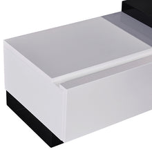 Load image into Gallery viewer, 240cm Elegant High Glossy Assembled Entertainment Unit in Black & White colour