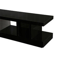 Load image into Gallery viewer, 240cm Elegant High Glossy Assembled Entertainment Unit in Black & White colour