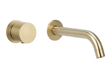 Load image into Gallery viewer, 2020 shower Bath Burnished rose gold Gold Progressive Brass wall mixer tap faucet