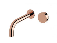 Load image into Gallery viewer, 2020 shower Bath Burnished rose gold Gold Progressive Brass wall mixer tap faucet