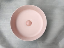 Load image into Gallery viewer, 2020 Matte Pink Round 360 mm Dia top counter basin porcelain sink