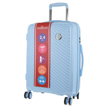 Load image into Gallery viewer, Milleni Hardshell Cabin Luggage Bag Travel Carry On Suitcase 54cm (39L) - Blue