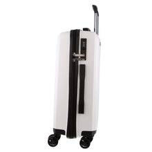 Load image into Gallery viewer, Milleni Hardshell Cabin Luggage Bag Travel Carry On Suitcase 54cm (39L) - White