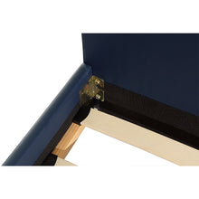 Load image into Gallery viewer, Single PU Leather Bed Frame Blue