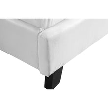 Load image into Gallery viewer, Queen PU Leather Bed Frame White