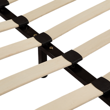 Load image into Gallery viewer, Queen PU Leather Bed Frame Black