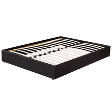 Load image into Gallery viewer, PU Leather Double Bed Ensemble Frame