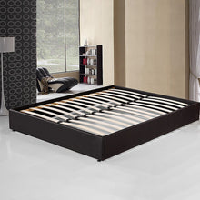 Load image into Gallery viewer, PU Leather Double Bed Ensemble Frame