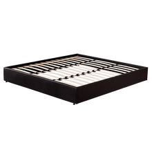 Load image into Gallery viewer, PU Leather King Bed Ensemble Frame