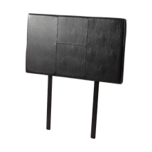 Load image into Gallery viewer, PU Leather Single Bed Headboard Bedhead - Black
