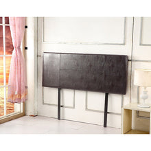 Load image into Gallery viewer, PU Leather Double Bed Headboard Bedhead - Brown