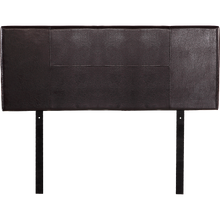 Load image into Gallery viewer, PU Leather Double Bed Headboard Bedhead - Brown