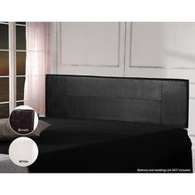 Load image into Gallery viewer, PU Leather King Bed Headboard Bedhead - Black