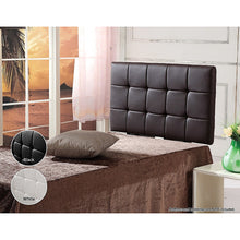 Load image into Gallery viewer, PU Leather Single Bed Deluxe Headboard Bedhead - Brown