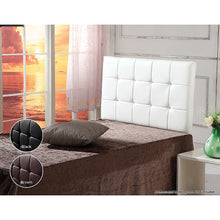 Load image into Gallery viewer, PU Leather Single Bed Deluxe Headboard Bedhead - White