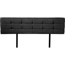 Load image into Gallery viewer, PU Leather King Bed Deluxe Headboard Bedhead - Black