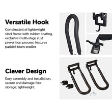Load image into Gallery viewer, Kayak Canoe Wall Rack Storage Brackets