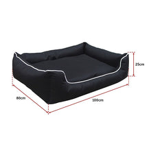 Load image into Gallery viewer, 100cm x 80cm Heavy Duty Waterproof Dog Bed