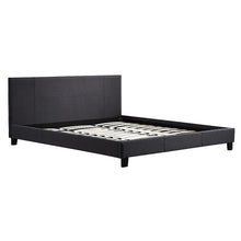 Load image into Gallery viewer, King Linen Fabric Bed Frame Grey