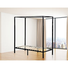 Load image into Gallery viewer, 4 Four Poster Single Bed Frame