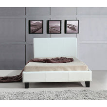 Load image into Gallery viewer, King Single PU Leather Bed Frame White
