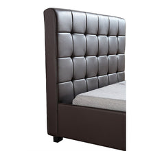 Load image into Gallery viewer, King Single PU Leather Deluxe Bed Frame Brown