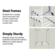 Load image into Gallery viewer, 4 Four Poster Queen Bed Frame