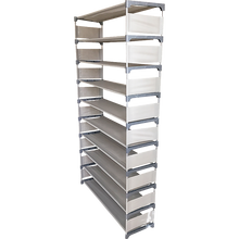 Load image into Gallery viewer, 50 Pairs 10 Tiers Shoe Rack