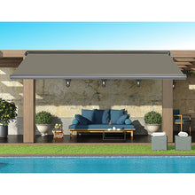 Load image into Gallery viewer, 5.0m x 3.0m Retractable Folding Arm Awning Heavy Duty Full Cassette Motorised