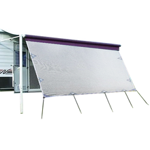 Load image into Gallery viewer, 3.7m Caravan Privacy Screen Side Sunscreen Sun Shade for 13' Roll Out Awning