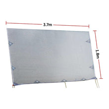 Load image into Gallery viewer, 3.7m Caravan Privacy Screen Side Sunscreen Sun Shade for 13' Roll Out Awning