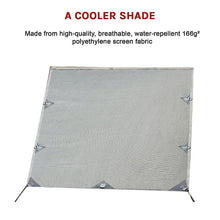 Load image into Gallery viewer, Pop Top Caravan Privacy Screen Sun Shade Side Extension 2.1 x 1.8m