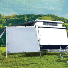 Load image into Gallery viewer, Pop Top Caravan Privacy Screen Sun Shade Side Extension 2.1 x 1.8m