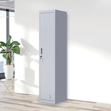 Load image into Gallery viewer, One-Door Office Gym Shed Clothing Locker Cabinet