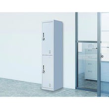 Load image into Gallery viewer, 2-Door Vertical Locker for Office Gym Shed School Home Storage