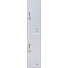 Load image into Gallery viewer, 2-Door Vertical Locker for Office Gym Shed School Home Storage