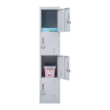 Load image into Gallery viewer, 4-Door Vertical Locker for Office Gym Shed School Home Storage