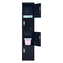 Load image into Gallery viewer, 4-Door Vertical Locker for Office Gym Shed School Home Storage