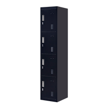 Load image into Gallery viewer, 4-Door Vertical Locker for Office Gym Shed School Home Storage
