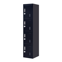 Load image into Gallery viewer, 4-Door Vertical Locker for Office Gym Shed School Home Storage
