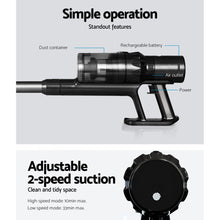 Load image into Gallery viewer, Devanti Handheld Vacuum Cleaner Brushless Cordless Bagless Stick Vacuums 350W