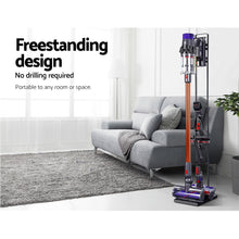 Load image into Gallery viewer, Artiss Freestanding Vacuum Stand Rack For Dyson Handheld Cleaner V6 V7 V8 V10 V11 Black