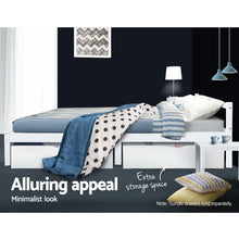 Load image into Gallery viewer, Artiss Bed Frame King Single Size Wooden Mattress Base Timber Platform