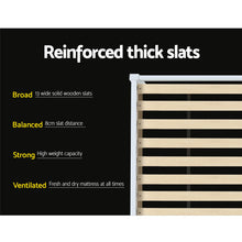 Load image into Gallery viewer, Single Size Wooden Bed Frame - White