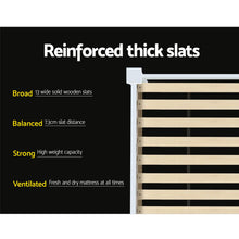 Load image into Gallery viewer, King Single Wooden Bed Frame - White