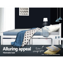 Load image into Gallery viewer, Artiss Queen Size Wooden Bed Frame Kids Adults Timber
