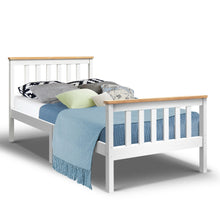 Load image into Gallery viewer, Single Wooden Kids Bed Frame