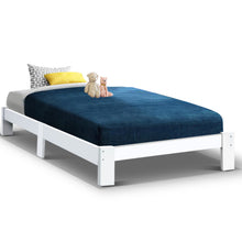 Load image into Gallery viewer, King Single Size Wooden Base Timber Platform Bed Frame