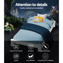 Load image into Gallery viewer, Artiss Bed Frame Single Wooden Bed Base Frame Size JADE Timber Mattress Platform