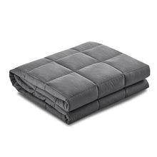 Load image into Gallery viewer, Kids 2.3KG Heavy Gravity Blankets Microfibre Cover Comfort Calming Grey Weighted Blanket
